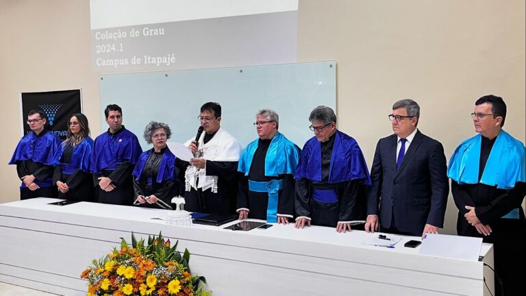 UFC realiza colação de grau da primeira turma no Campus Jardins de Anita, em Itapajé