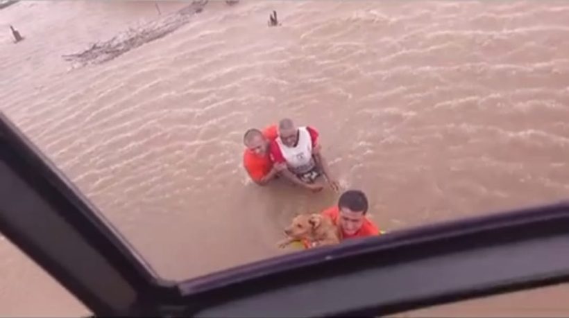 Barragem rompe e deixa moradores ilhados na Zona Rural de Independência