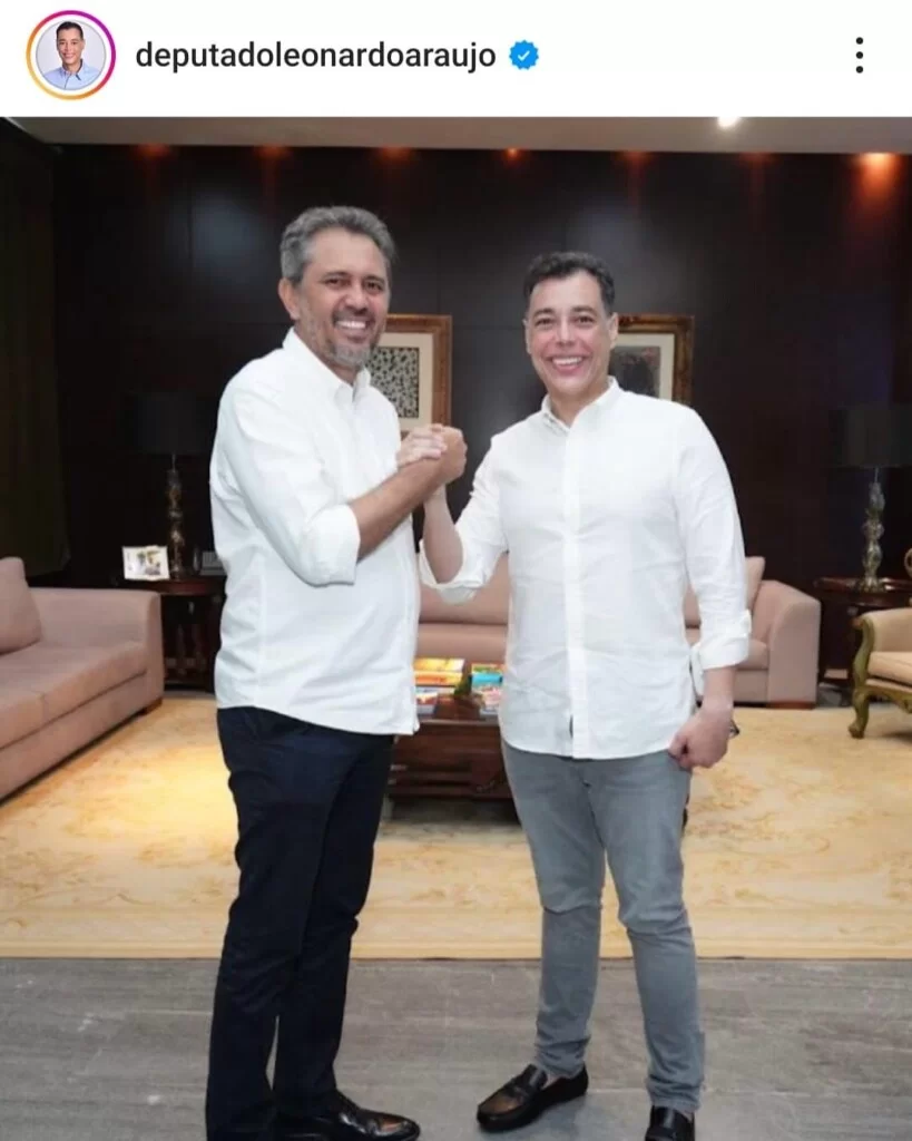 Leonardo Araújo recua do lançamento da candidatura de Cid e passa a defender reeleição de Elmano