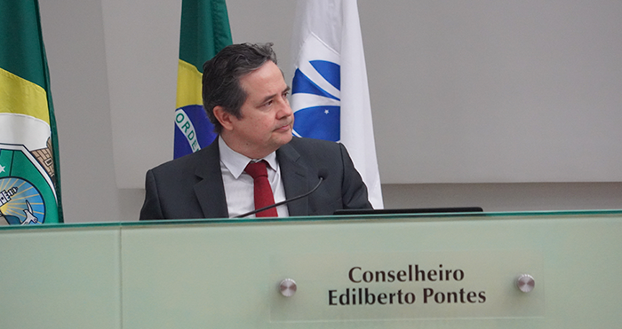Conselheiro Edilberto Pontes é sorteado como novo relator das contas do Governo do Ceará
