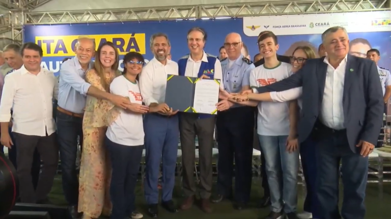 Elmano e Camilo assinam ordem de serviço para início das obras da 2ª etapa do ITA