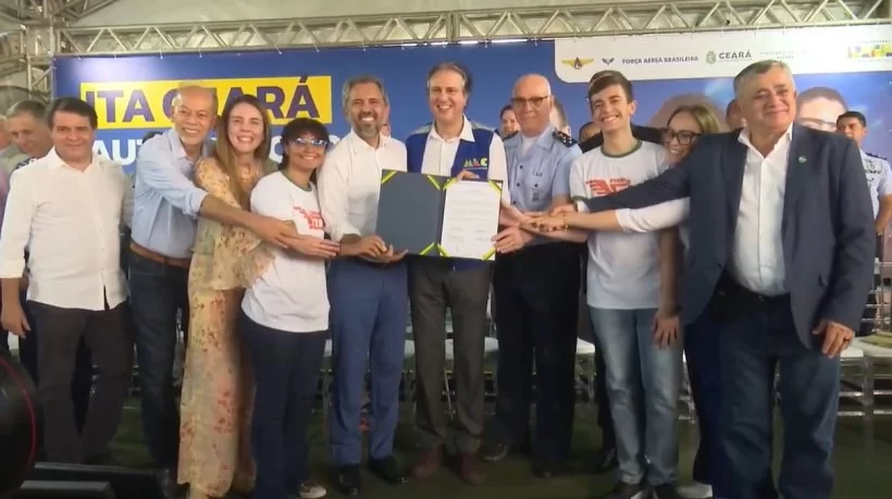 Elmano e Camilo assinam ordem de serviço para início das obras da 2ª etapa do ITA
