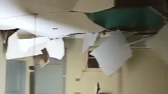 Teto da Prefeitura de Campos Sales desaba; ninguém ficou ferido