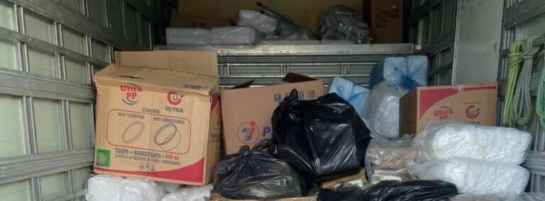 Polícia Civil apreende mais de duas toneladas de mercadorias avaliadas em R$ 2 milhões