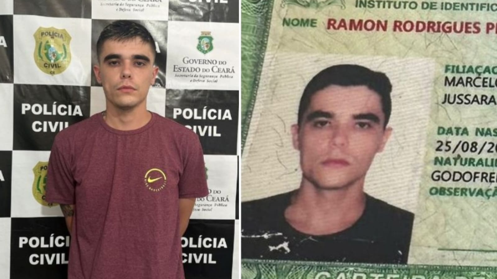 Polícia Civil do Ceará captura foragido da justiça de Santa Catarina
