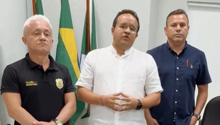 Prefeito de Maranguape se reúne com forças de segurança após episódios de violência no município