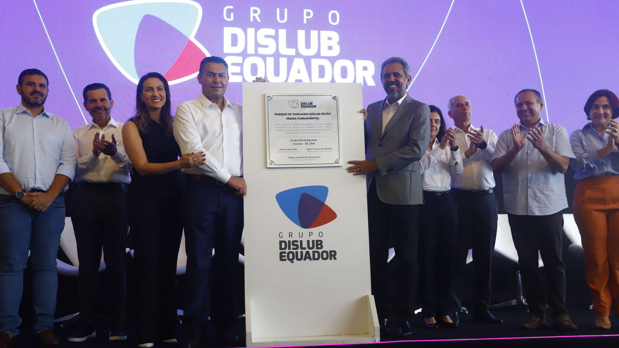 Elmano lança pedra fundamental do novo Parque de Tancagem
