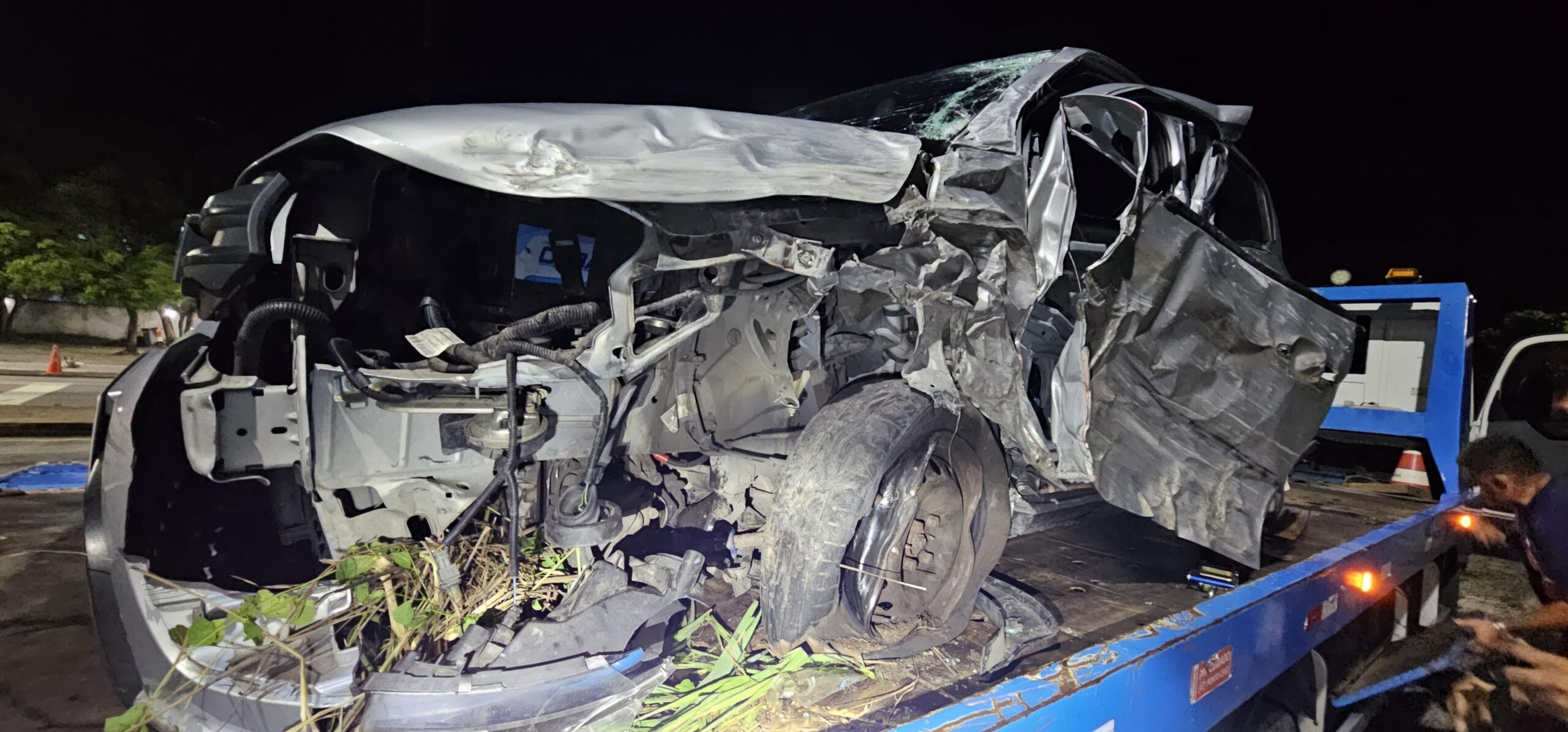 Motorista embriagado é preso pela PRF após colidir com duas caminhonetes na BR-222