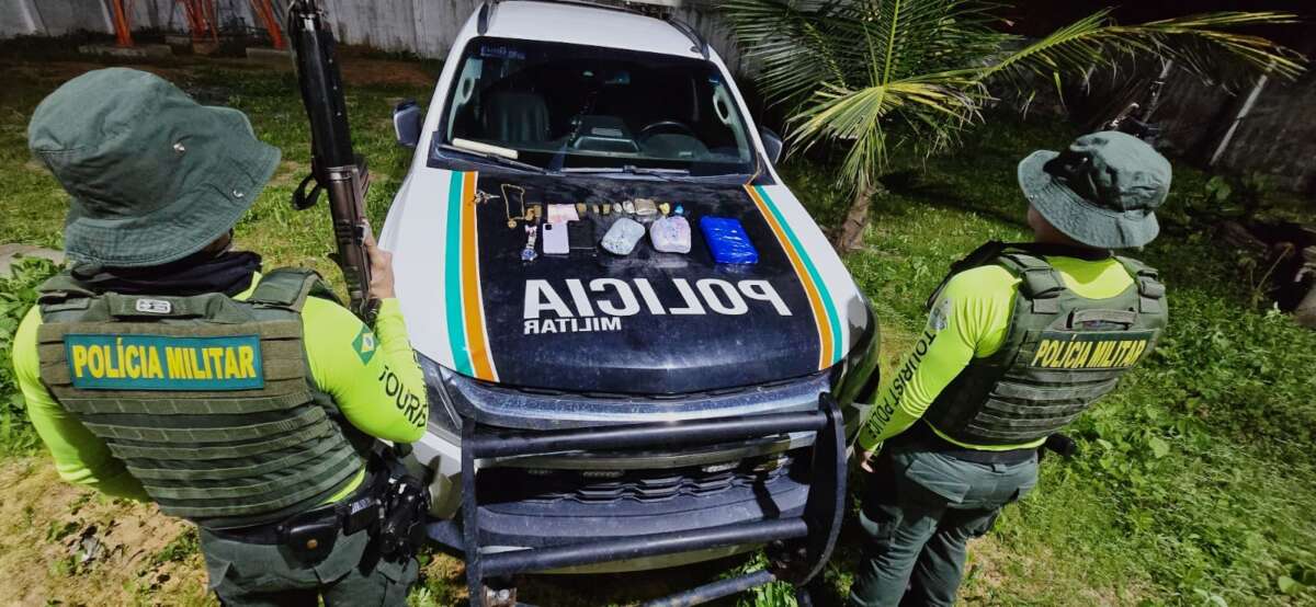 Polícia Militar apreende mais de 2,5 kg de drogas em Jericoacoara