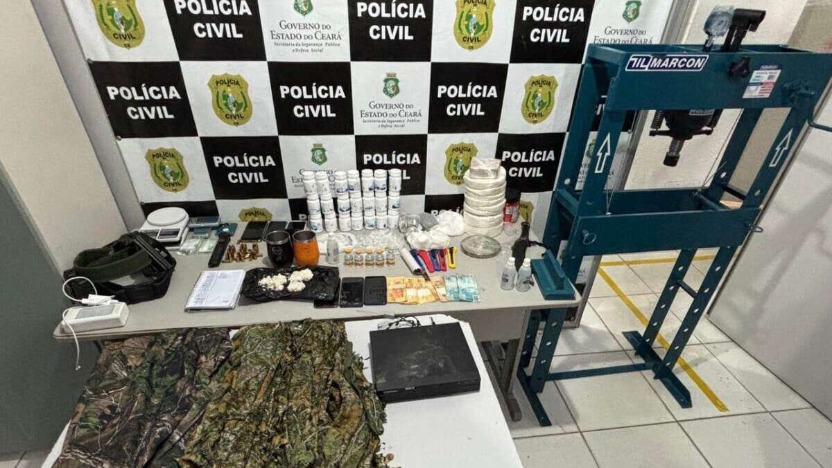Ofensiva de combate aos ataques às empresas de internet desarticula laboratório de drogas
