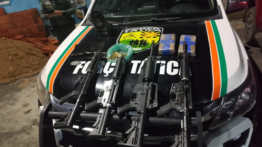 Suspeitos de assalto a banco no Maranhão morrem em confronto com a PM no Ceará