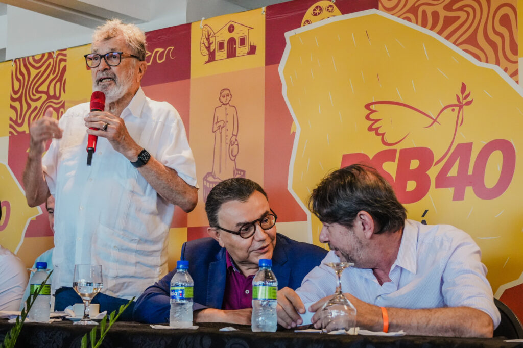Eudoro Santana, Carlos Siqueira e Cid Gomes