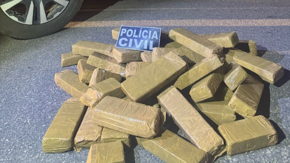 Dupla em posse de mais de 21kg de drogas é presa em Caririaçu