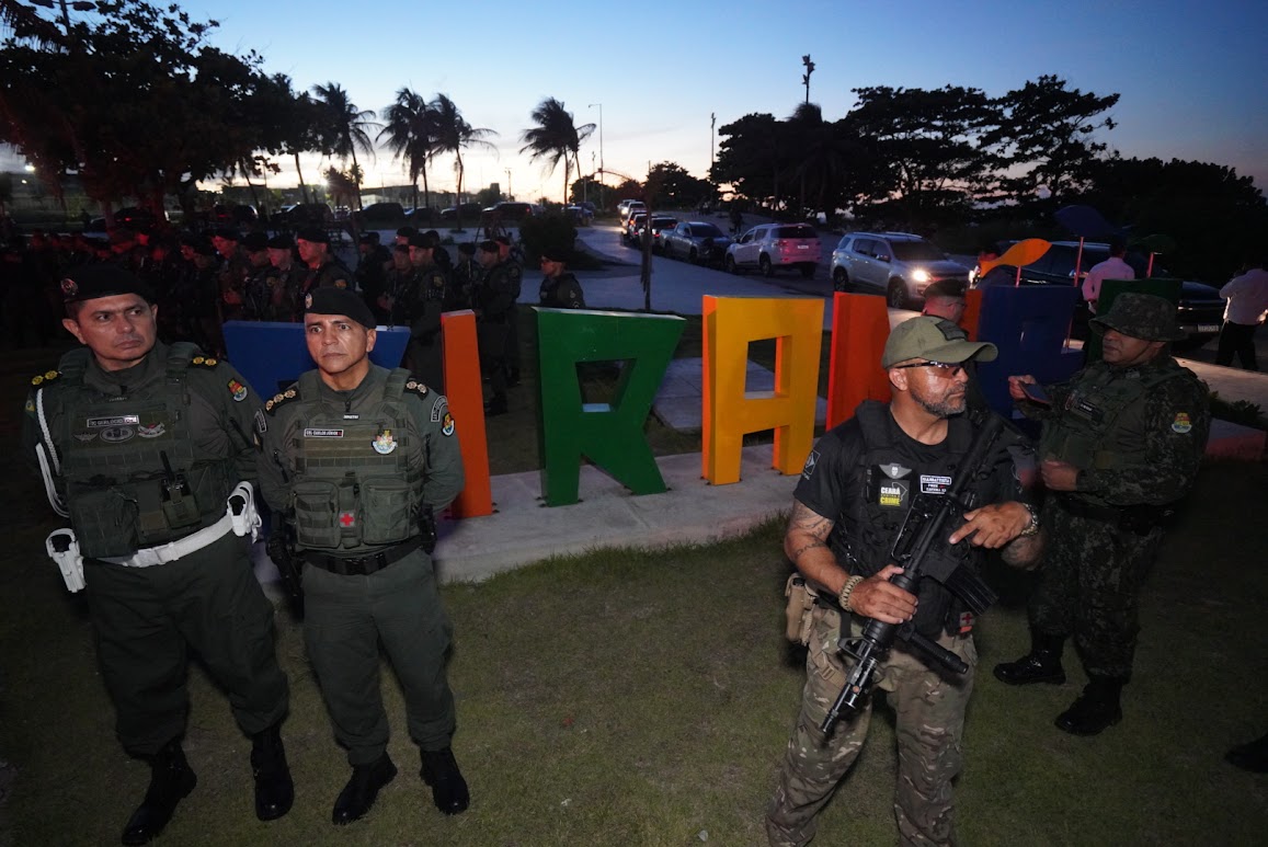 Megaoperação prende 147 e apreende drogas e armas na Grande Fortaleza