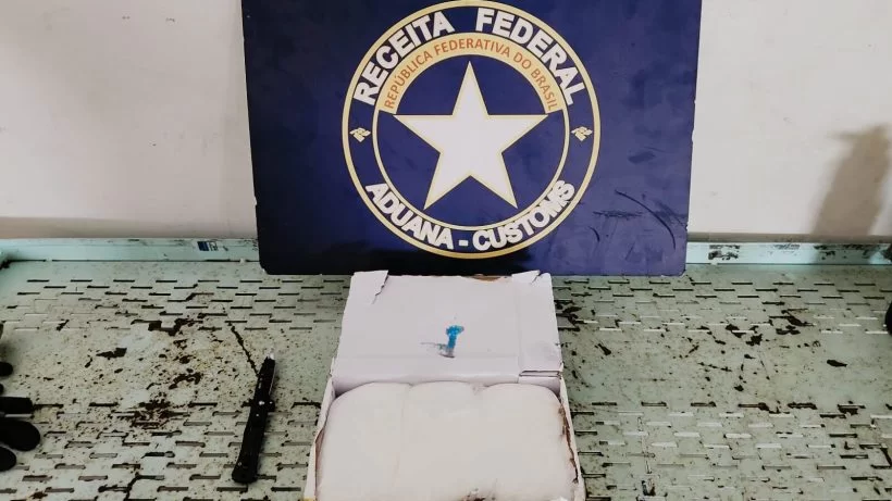 Receita Federal apreende cinco quilos de cocaína no Aeroporto de Fortaleza