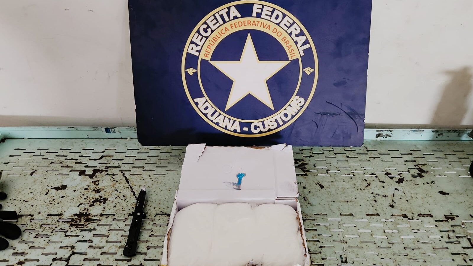 Receita Federal apreende cinco quilos de cocaína no Aeroporto de Fortaleza