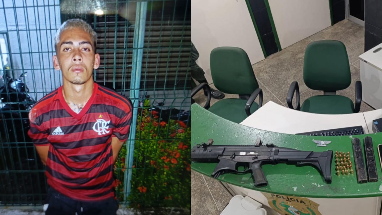 Polícia realiza cerco e captura autor de tiroteio no bairro Messejana