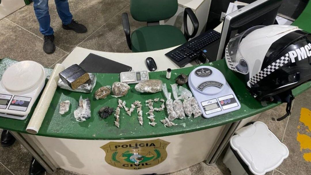 PMCE apreende drogas em região dominada pelo crime organizado