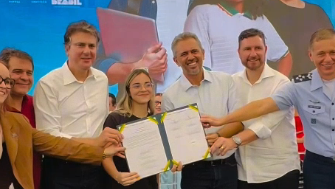 Camilo e Elmano assinam ordem de serviço para 2ª etapa das obras do ITA Ceará