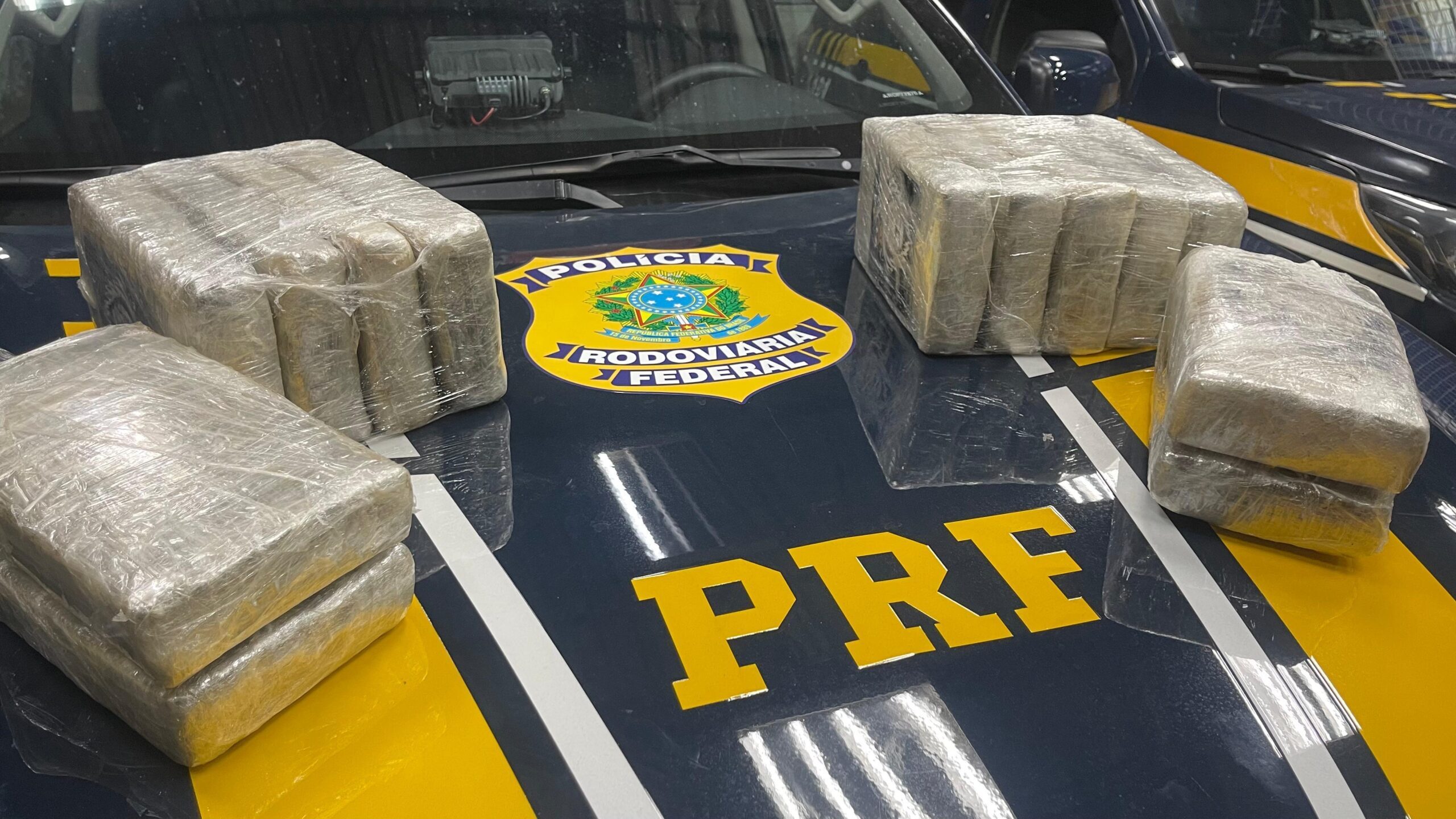 Mulher é presa com 13 quilos de maconha em ônibus interestadual com destino a Fortaleza
