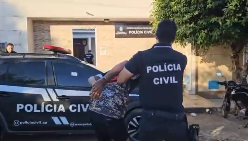 Pistoleiro do PCC e suposto amigo do prefeito de Nova Olinda é preso pela Polícia Civil