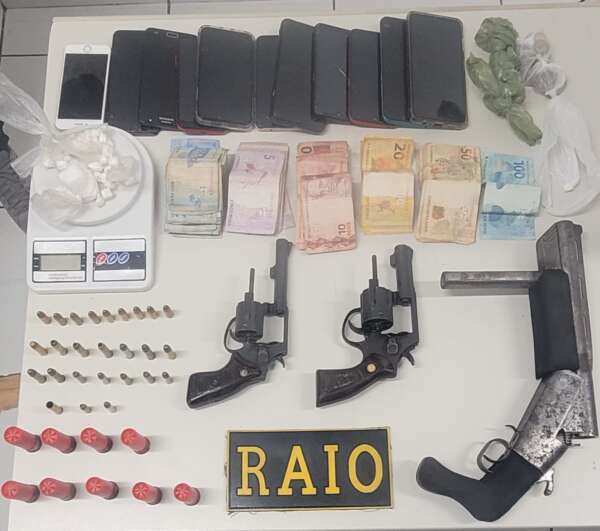 PMCE prende nove suspeitos por tráfico de drogas e outros crimes em Sobral