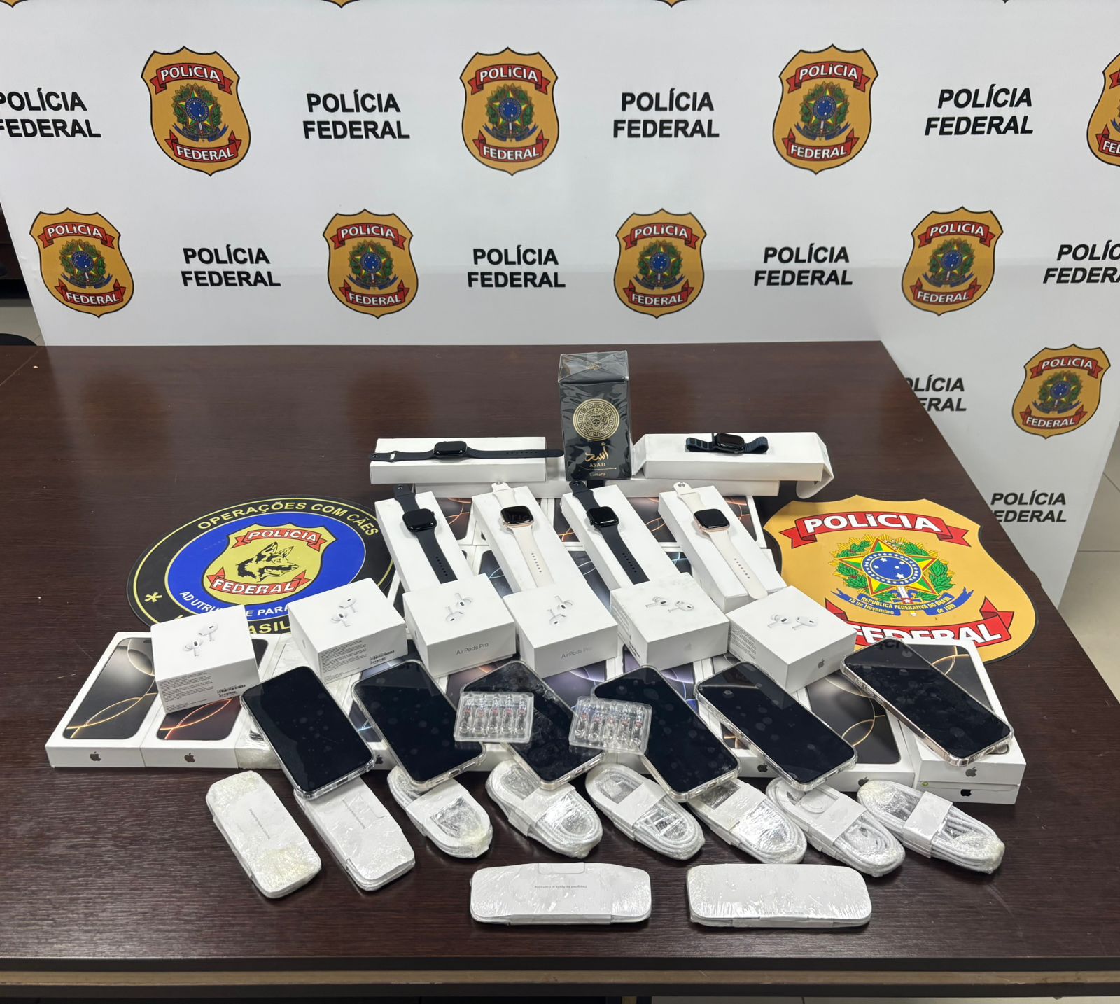 Polícia Federal prende suspeito de contrabando e descaminho no Aeroporto de Fortaleza