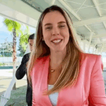 Jade Romero comemora crescimento de Elmano em pesquisa AtlasIntel