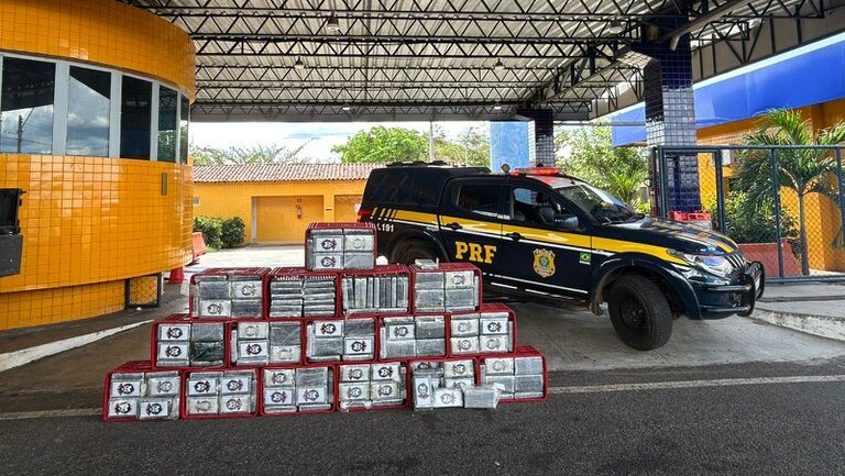 PRF apreende mais de meia tonelada de cocaína em caminhão com destino a Tianguá