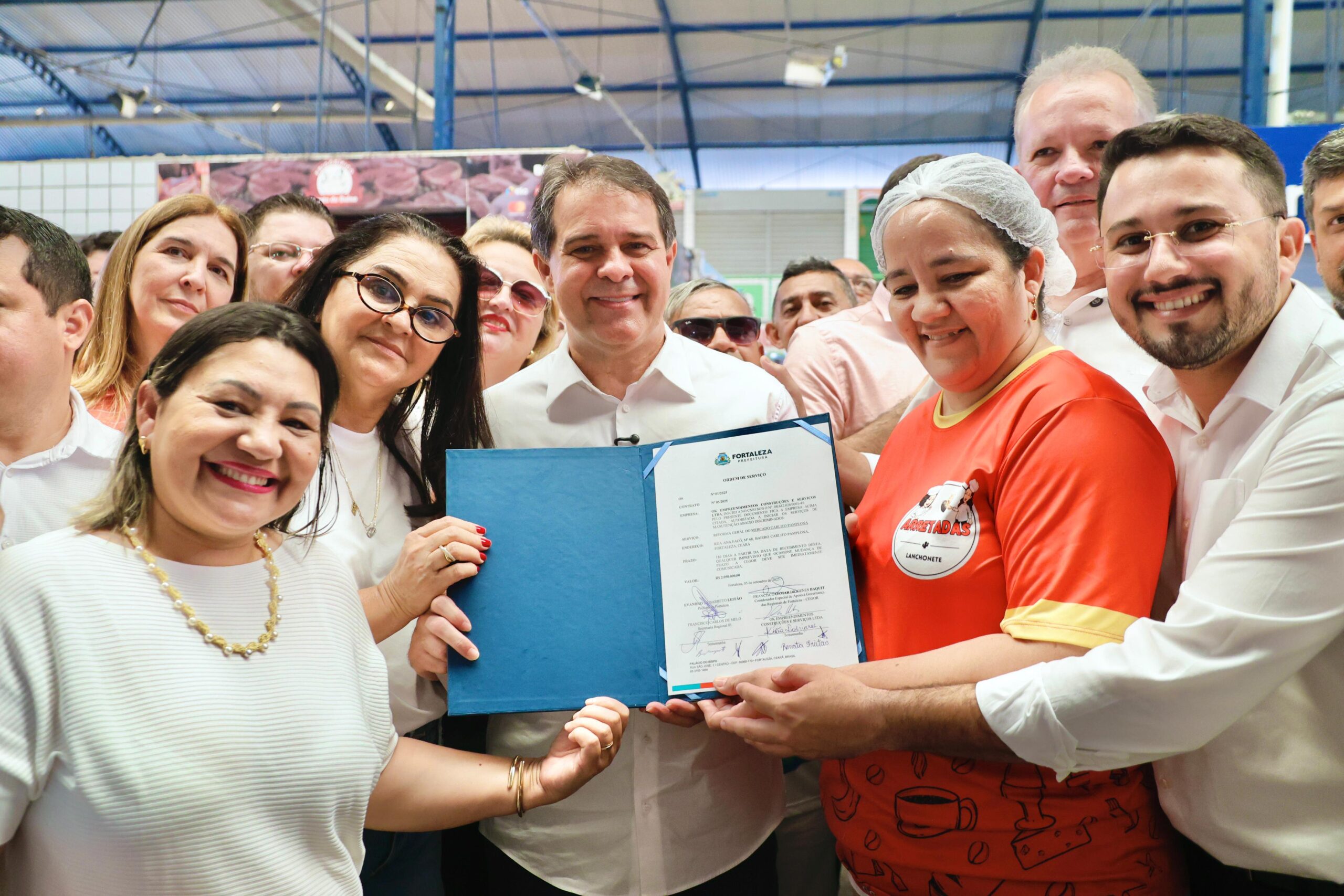 Prefeito Evandro inicia reformas nos Mercados São Sebastião e Carlito Pamplona em Fortaleza