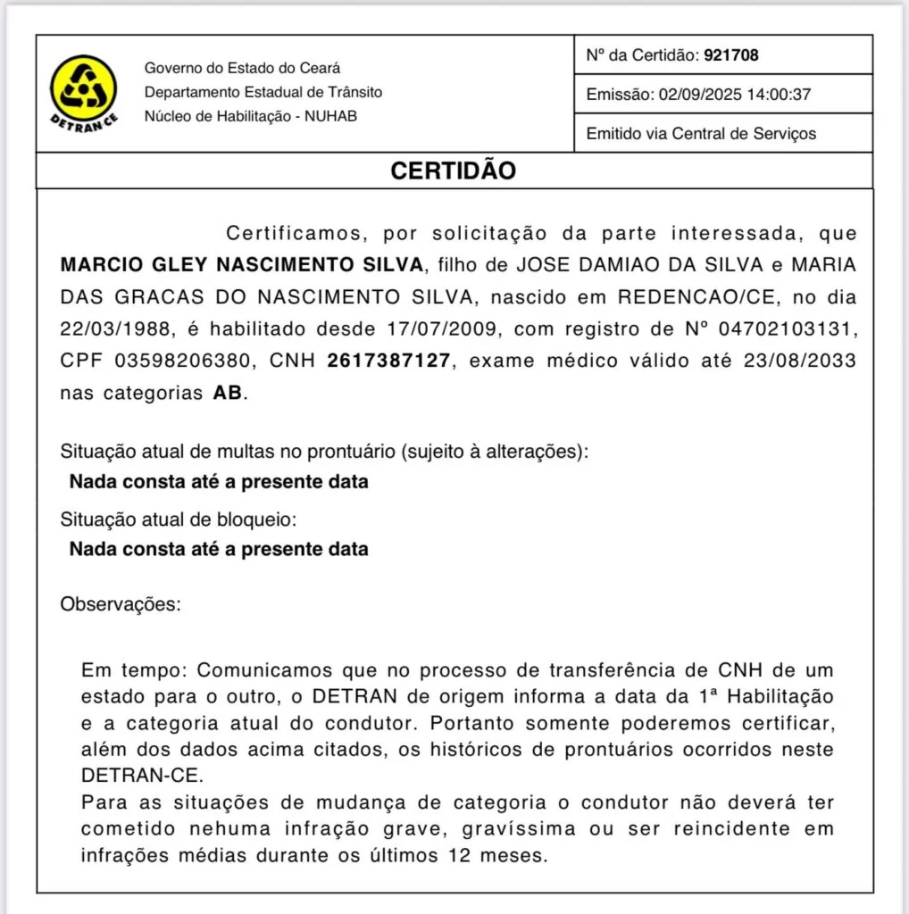 Prefeito de Barreira leva crianças para escola em ônibus sem habilitação apropriada