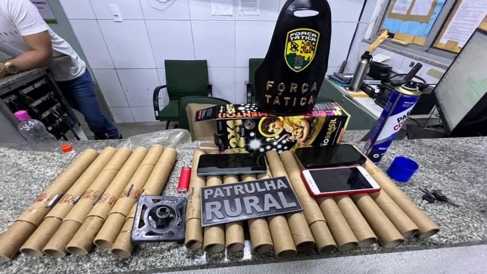 Polícia combate manifestação de organização criminosa e prende 76 por queima de fogos