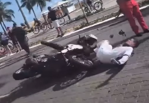 Acidente no desfile de 7 setembro na Beira Mar repercute nas redes sociais