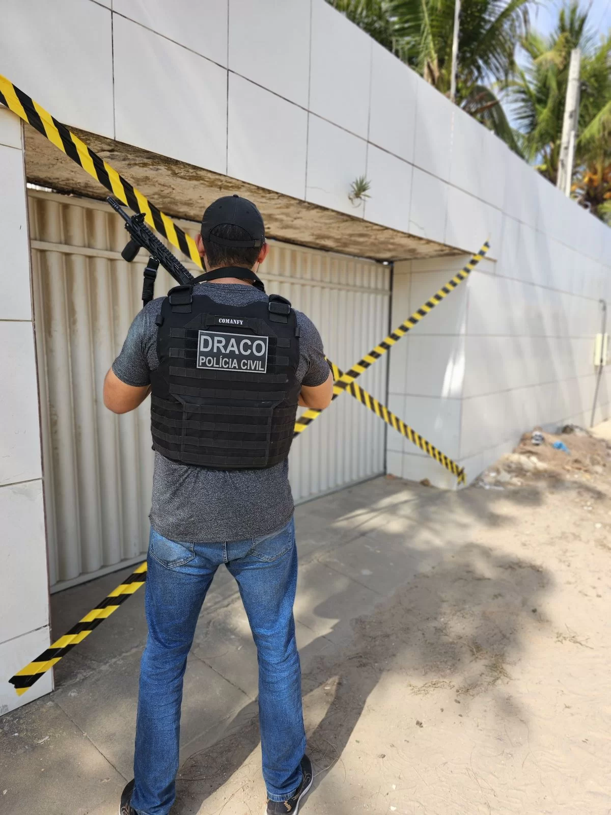 Chefe do CV é preso em Santa Catarina, durante operação da PCCE