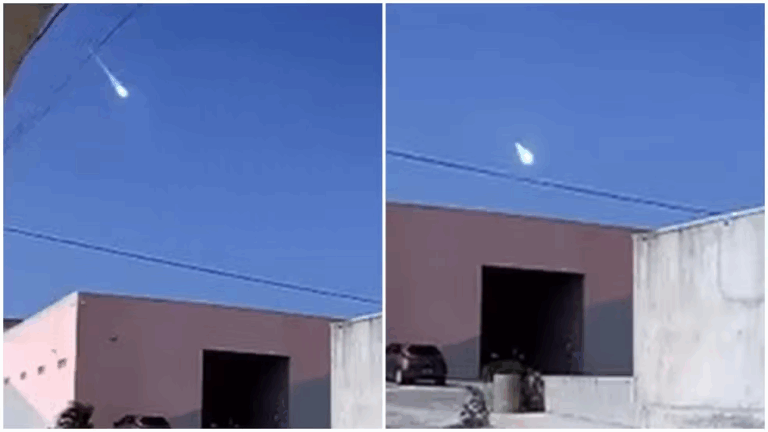 Meteoro é avistado no céu do Ceará e surpreende moradores