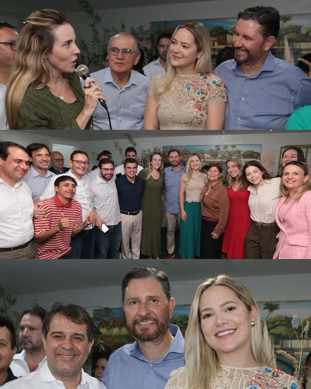Romeu Aldigueri reúne lideranças da base e da oposição em festa de aniversário