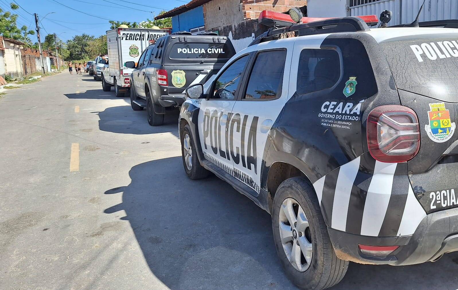 Dois comerciantes são executados em menos de uma hora em Caucaia