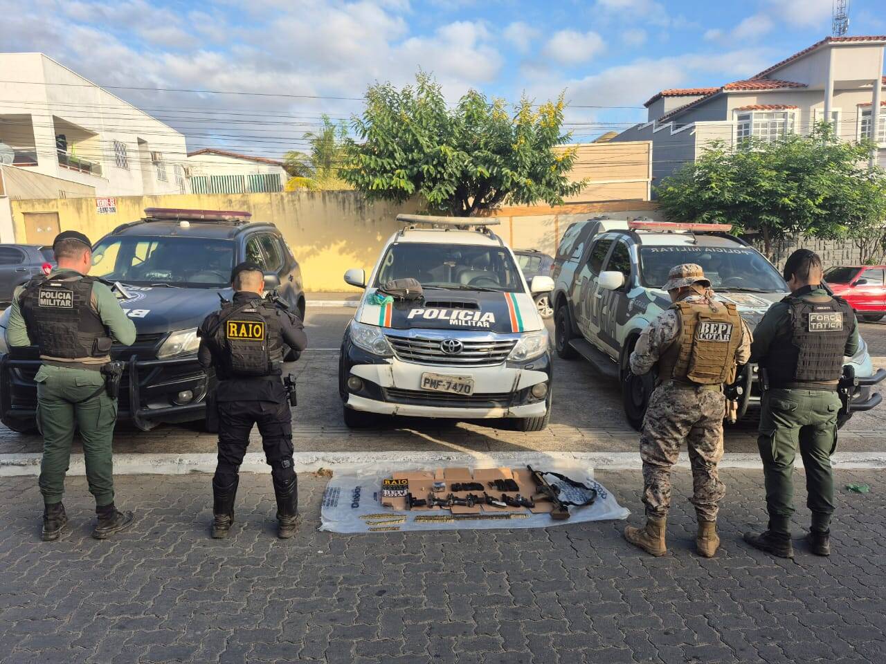 Confronto entre criminosos e Polícia Militar termina com sete mortos em Canindé