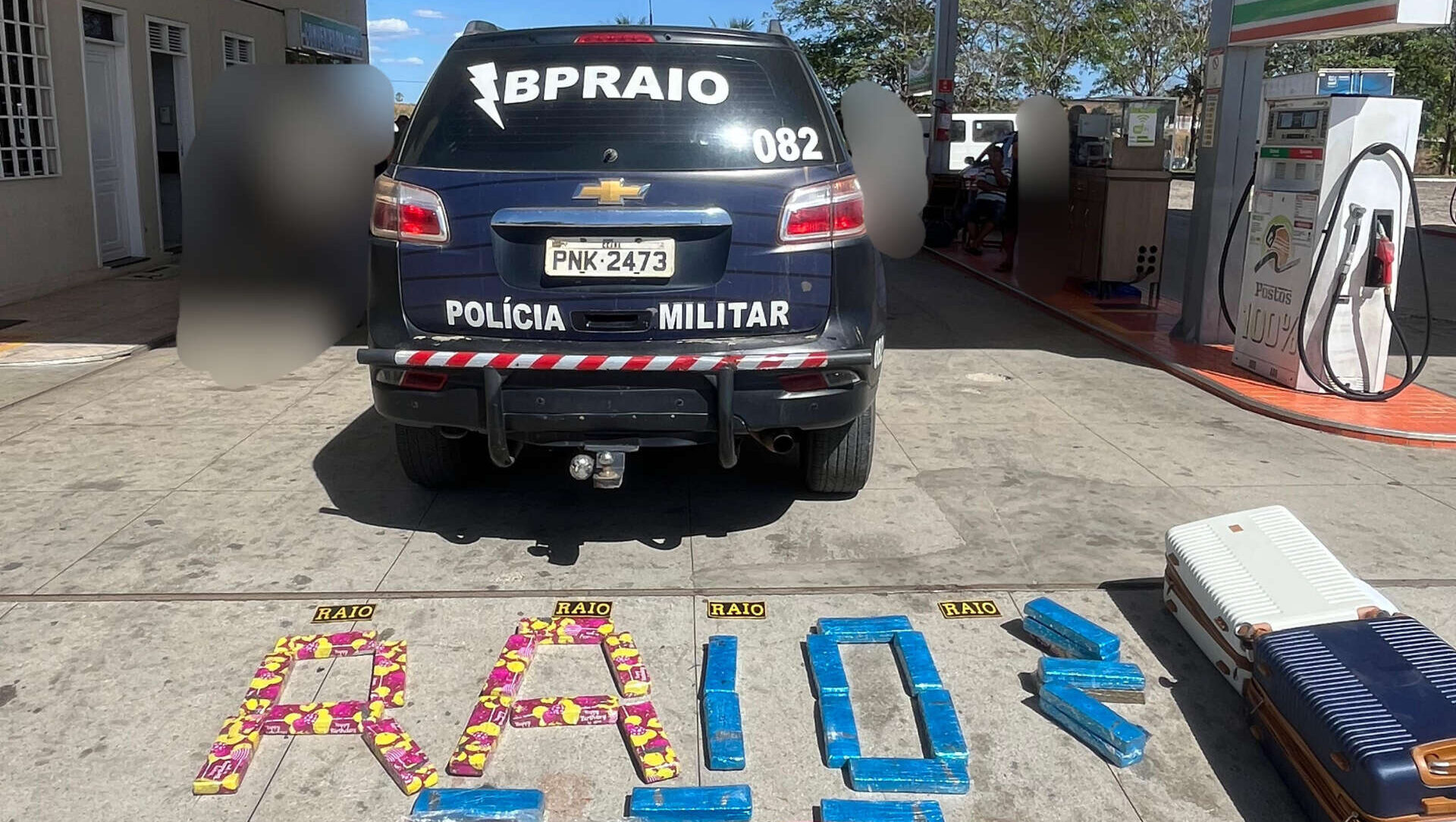 PMCE apreende 37 tabletes de maconha em ônibus com destino a Fortaleza
