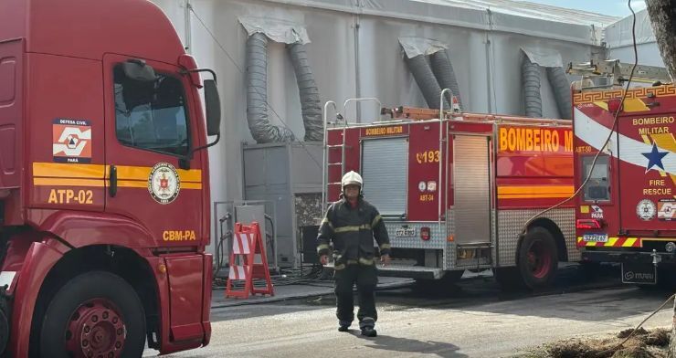 Incêndio na COP30 foi controlado em 6 minutos e evacuação foi rápida