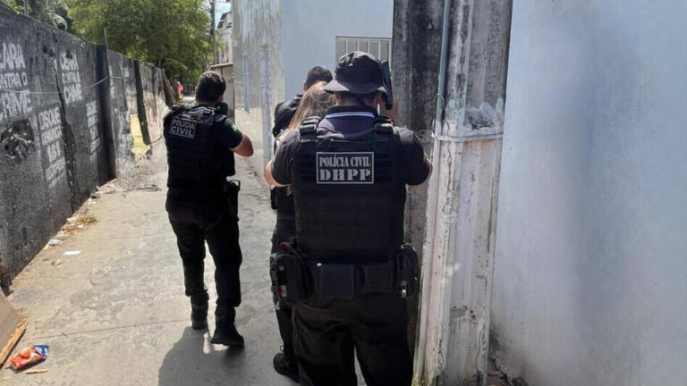 Polícia Civil prende quatro suspeitos de latrocínio ocorrido em 2024 no bairro Cajazeiras