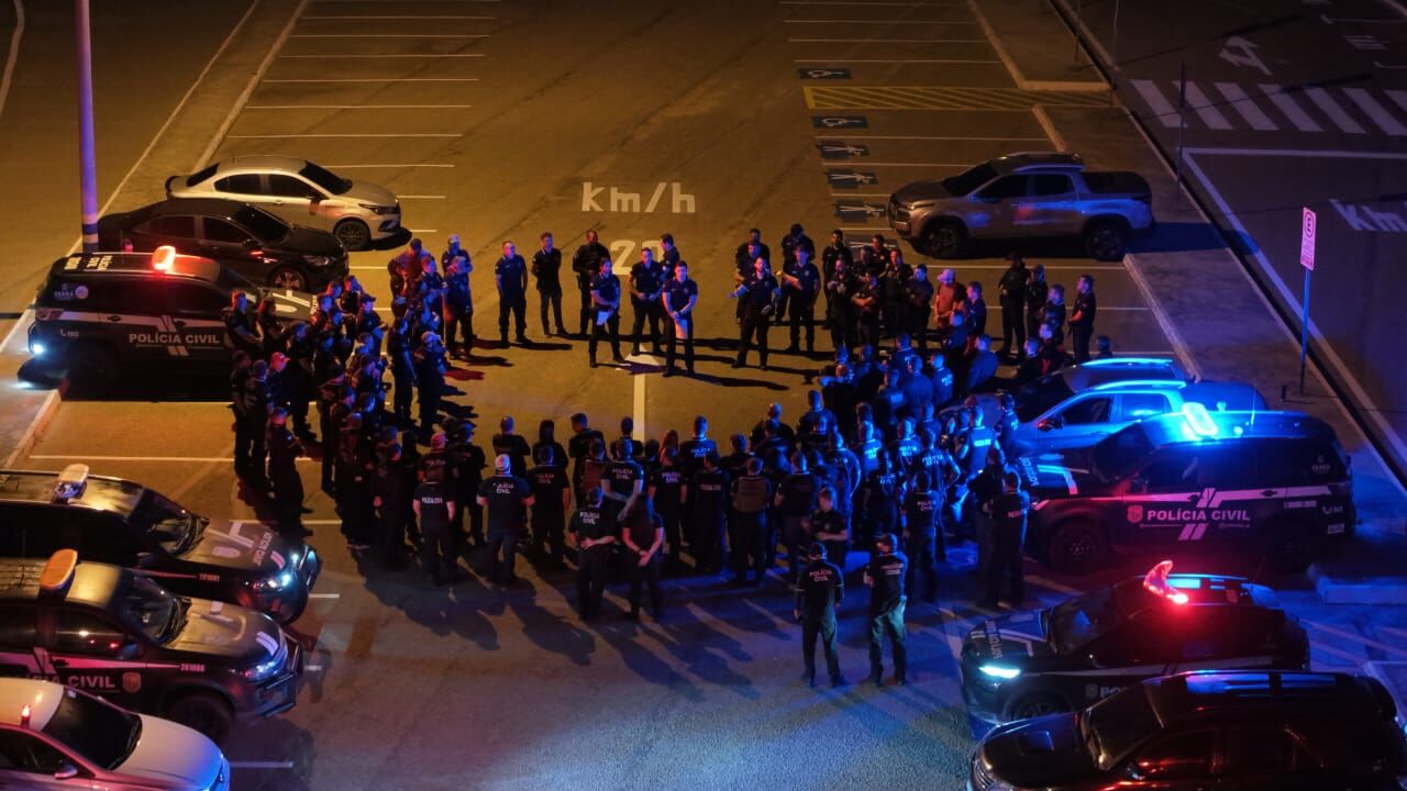 PCCE deflagra Operação Quebra-Mar e cumpre 21 mandados contra facção de origem carioca