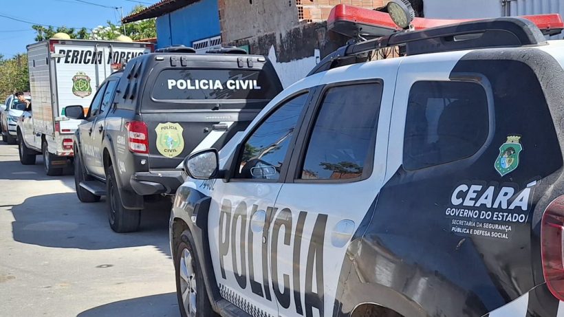 Casal é executado a tiros na porta de casa no bairro Curió
