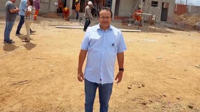 Prefeito Átila Câmara visita obras da nova sede do COPAC em Maranguape