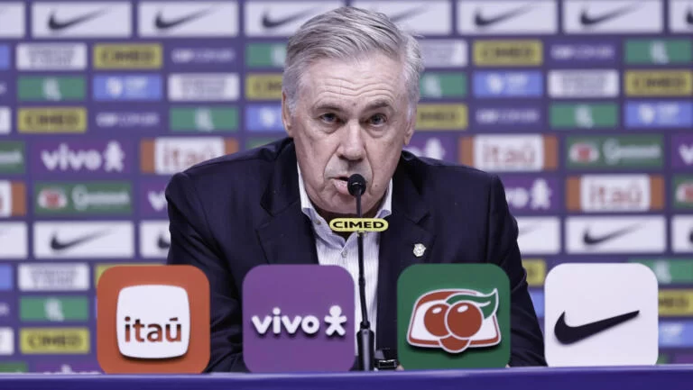 Com Neymar, Carlo Ancelotti envia pré-lista de convocados para Copa do Mundo