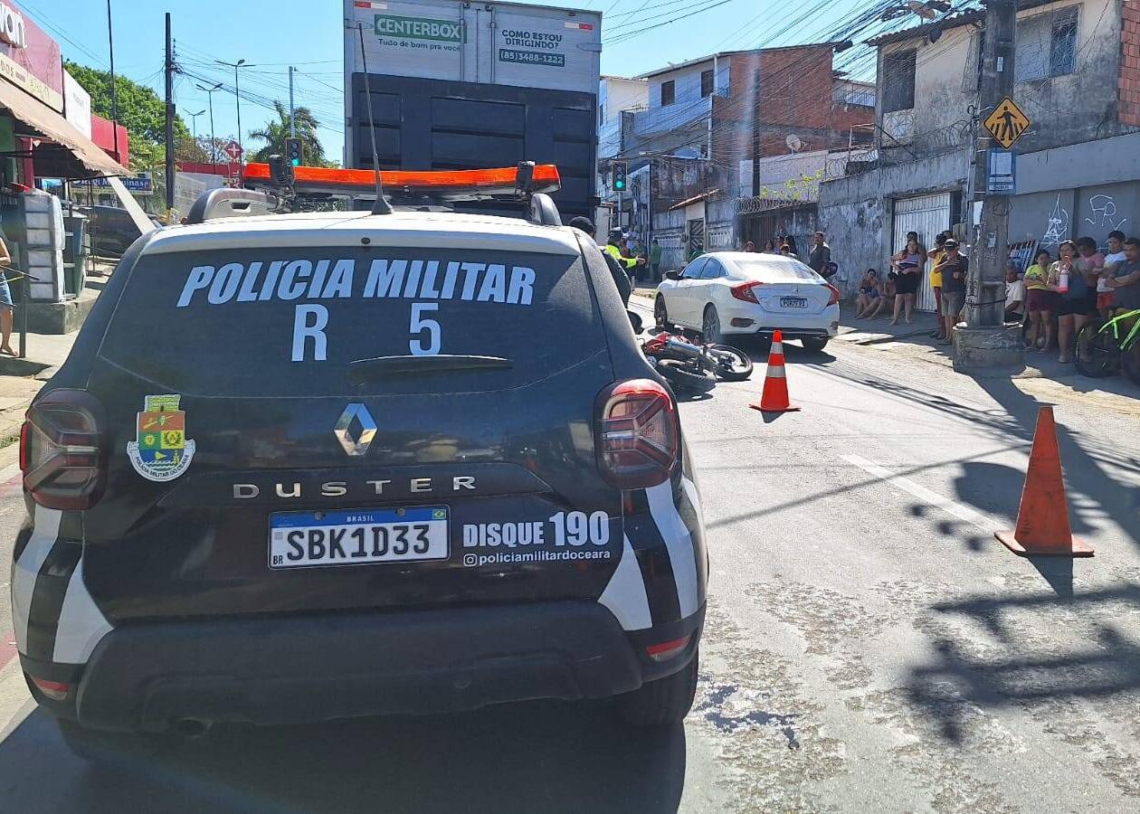 Mulher morre e duas pessoas ficam feridas em colisão no bairro Parque São José