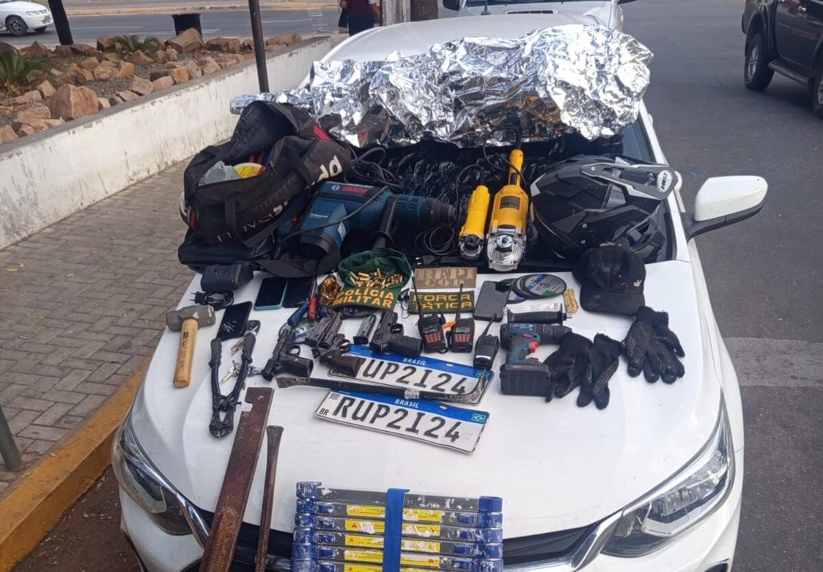 PMCE frustra tentativa de arrombamento a banco em Missão Velha