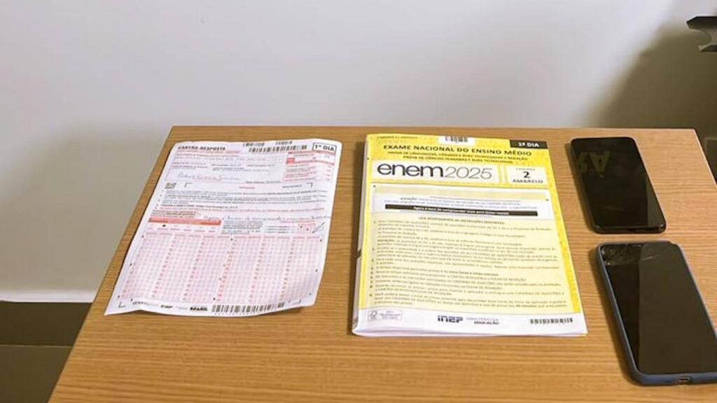 Candidato é preso pela PF por tentativa de fraude durante o Enem, em Juazeiro do Norte