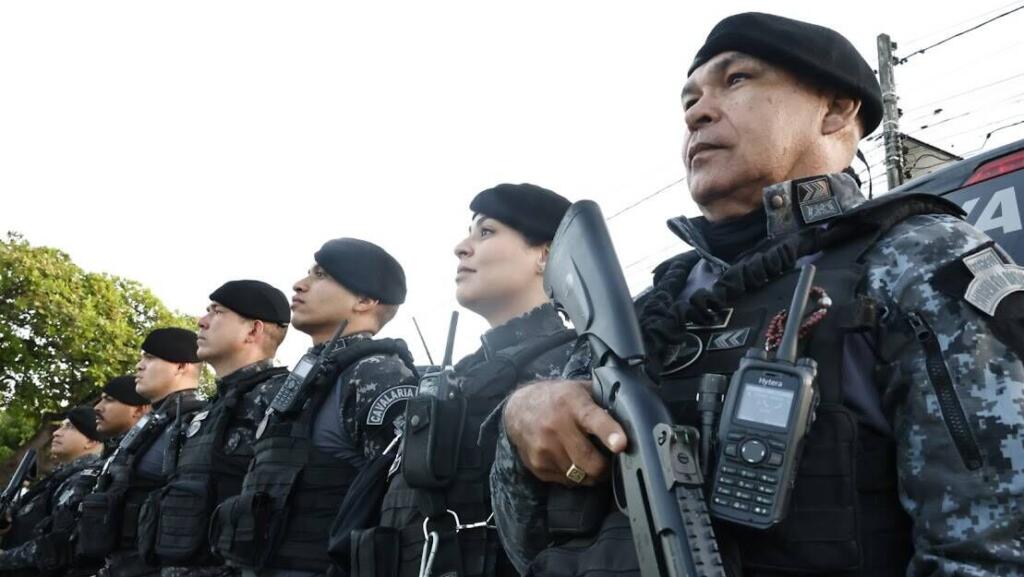 Mais de 800 policiais reforçam a segurança pública em todo Ceará