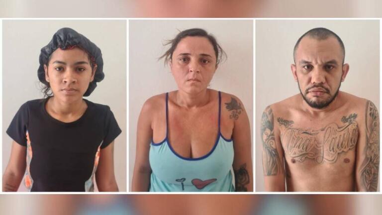 Trio é preso suspeito de cometer roubos e sequestrar motoristas em Caucaia